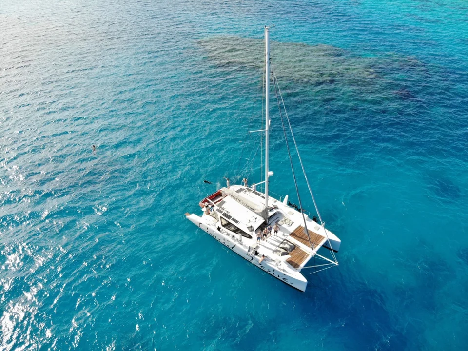 An overhead view of Liquid Desire